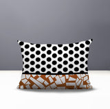 Miva Abstract Reversible Indoor/Outdoor Rectangle Pillow