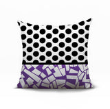 Miva Abstract Reversible Indoor/Outdoor Square Pillow