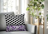 Miva Abstract Reversible Indoor/Outdoor Square Pillow