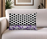 Miva Abstract Reversible Indoor/Outdoor Square Pillow