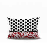 Miva Abstract Reversible Indoor/Outdoor Rectangle Pillow