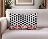 Miva Abstract Reversible Indoor/Outdoor Square Pillow