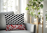 Miva Abstract Reversible Indoor/Outdoor Square Pillow