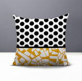 Miva Abstract Reversible Indoor/Outdoor Square Pillow