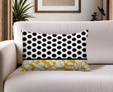 Miva Abstract Reversible Indoor/Outdoor Square Pillow