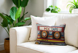 Mix Cassette Tape Faux Linen Lumber Pillow