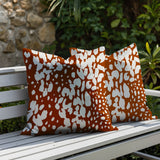 Modo Zebra Print Indoor/Outdoor Reversible Square Pillow