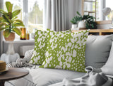 Modo Zebra Print Indoor/Outdoor Reversible Square Pillow