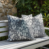 Modo Zebra Print Indoor/Outdoor Reversible Square Pillow