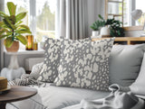Modo Zebra Print Indoor/Outdoor Reversible Square Pillow