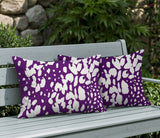 Modo Zebra Print Indoor/Outdoor Reversible Rectangular Pillow