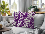 Modo Zebra Print Indoor/Outdoor Reversible Square Pillow