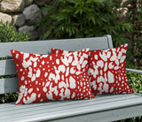 Modo Zebra Print Indoor/Outdoor Reversible Rectangular Pillow