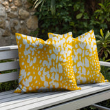 Modo Zebra Print Indoor/Outdoor Reversible Square Pillow