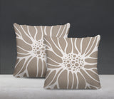 Moira Floral Reversible Indoor/Outdoor Square Pillow