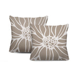 Moira Floral Reversible Indoor/Outdoor Square Pillow
