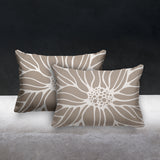 Moira Floral Reversible Indoor/Outdoor Rectangular Pillow