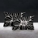 Moira Floral Reversible Indoor/Outdoor Rectangular Pillow