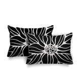Moira Floral Reversible Indoor/Outdoor Rectangular Pillow