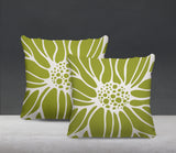 Moira Floral Reversible Indoor/Outdoor Square Pillow