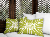 Moira Floral Reversible Indoor/Outdoor Rectangular Pillow