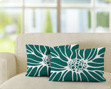 Moira Floral Reversible Indoor/Outdoor Rectangular Pillow