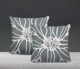 Moira Floral Reversible Indoor/Outdoor Square Pillow