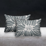 Moira Floral Reversible Indoor/Outdoor Rectangular Pillow