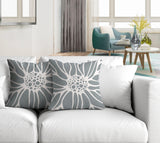 Moira Floral Reversible Indoor/Outdoor Square Pillow