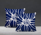 Moira Floral Reversible Indoor/Outdoor Square Pillow