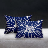 Moira Floral Reversible Indoor/Outdoor Rectangular Pillow