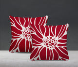 Moira Floral Reversible Indoor/Outdoor Square Pillow