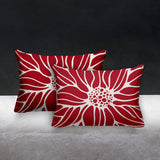 Moira Floral Reversible Indoor/Outdoor Rectangular Pillow