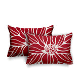 Moira Floral Reversible Indoor/Outdoor Rectangular Pillow