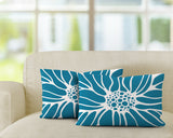 Moira Floral Reversible Indoor/Outdoor Rectangular Pillow