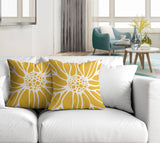 Moira Floral Reversible Indoor/Outdoor Square Pillow