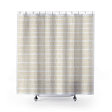 Monica Shower Curtain in Mustard