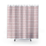 Monica Shower Curtain in Red