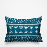 Monica Geometric Reversible Indoor/Outdoor Rectangular Pillow
