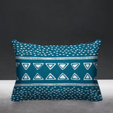 Monica Geometric Reversible Indoor/Outdoor Rectangular Pillow