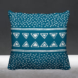 Monica Geometric Reversible Indoor/Outdoor Square Pillow
