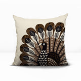 Mota Turkey Reversible Indoor/Outdoor Square Pillow