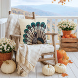 Mota Turkey Reversible Indoor/Outdoor Rectangular Pillow