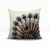 Mota Turkey Reversible Indoor/Outdoor Square Pillow