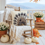 Mota Turkey Reversible Indoor/Outdoor Rectangular Pillow