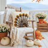 Mota Turkey Reversible Indoor/Outdoor Rectangular Pillow