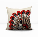 Mota Turkey Reversible Indoor/Outdoor Square Pillow