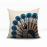 Mota Turkey Reversible Indoor/Outdoor Square Pillow