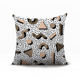 Moxo Abstract Reversible Indoor/Outdoor Square Pillow