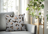 Moxo Abstract Reversible Indoor/Outdoor Square Pillow